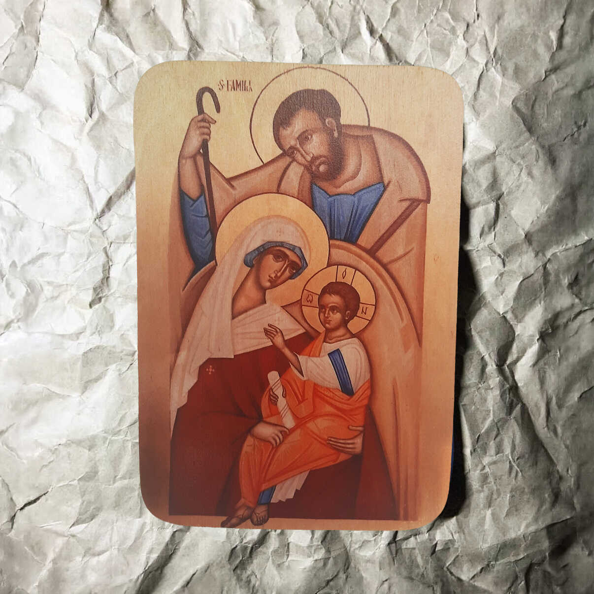 Ікона на дереві Святе Сімейство (Свята Родина)