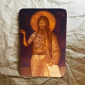 Ікона на дереві Святий Іван Хреститель (Йоан Предтеча)