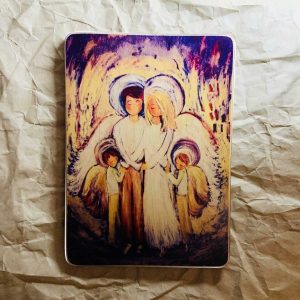 Образ на дереві Благословенна Родина