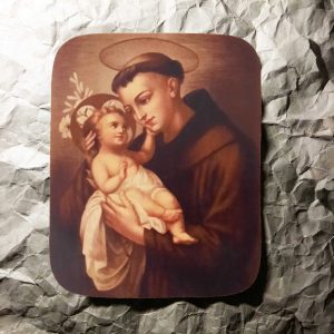 Ікона на дереві Святий Антоній Падуанський